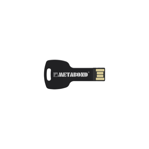 USB kulcs reklámfelirattal